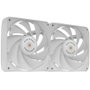 Mars Gaming Pack 2 Ventiladores MF-NCLX2W 12 cm Blanco